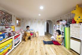 屋根裏収納は小ども達の遊びスペース ブルースホーム小倉 屋根裏収納 インテリア 家具 リビング ロフト