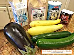 Fried Eggplant Yellow Squash Or Zucchini Recipe Zucchini Yellow Squash Eggplant