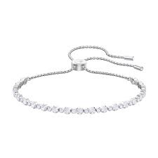 Craquez pour notre bijou bracelet swarovski 5572651 femme swarovski et bénéficiez de tous nos avantages ! Bracelet Swarovski Subtle Bangle White Femme Swarovski Bracelet Sur Lookeor
