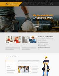 Download, fill in and print remodeling contract template pdf online here for free. 60 Best Architecture Construction Html5 Website Templates 2020 Templatefor