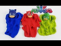 Pijamaskeliler Oyun Hamurlari Ile Eglenceli Kiyafetler Yapiyorlar Youtube Oyun Hamuru Toys Oyun