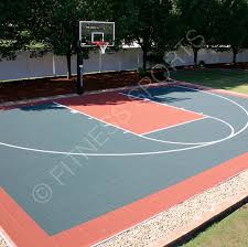 Small basketball court kits home residential courts solutions by sport basketball outdoor court kits small courts at versacourt, we know that not every yard, playground or facility has the space to install a full basketball court, but with our diy basketball court kits, we have courts to accommodate almost any space. Clix Outdoor Tiled Basketball Practice Court Design Construction Service Fitness Sports