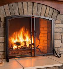 A wide variety of fire screen options are available to you fire screen. Arched Top Flat Guard Fireplace Screen With Doors Plowhearth