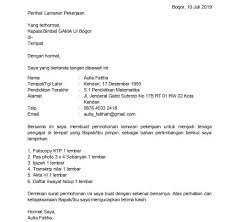 Tips membuat email lamaran kerja. Download 6 Contoh Surat Lamaran Kerja Guru Bimbel Doc Pdf