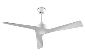 The irene ceiling fan from matthews offers strikingly modern form and style. Contemporary White Ceiling Fan Cheap Buy Online
