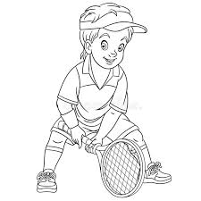 Is your children too small to play volleyball? Tennis Coloring Book Stock Illustrations 83 Tennis Coloring Book Stock Illustrations Vectors Clipart Dreamstime
