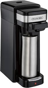 Maybe you would like to learn more about one of these? Amazon Com Proctor Silex Single Serve Coffee Maker Compatible With K Cup Pods Or Grounds Fits A Travel Mug 49969 Kitchen Dining