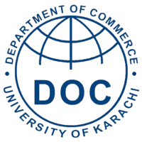 The department of commerce logo as a transparent png and svg (vector). Department Of Commerce University Of Karachi Linkedin