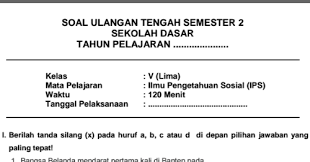 We did not find results for: Soal Latihan Uts Ips Kelas 5 Sd Mi Semester 2 Sekolahdasar Net