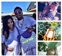 Desean Jackson And Girlfriend Celebrate At Their Baby Shower
