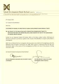 Wisma tun fuad stephens is a state government buildings located in the city of kota kinabalu, sabah, malaysia. An Update To The Malaysian Anti Corruption Commission Macc S Investigation Into The Rm300 Million Loans Granted By Sdb To The Subsidiaries Of Airasia Group Berhad Sabah Development Bank Berhad Sdb