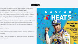 There are more ways to race than ever before in nascar heat 3! Nascar Heat 5 Pre Order Details Ps4 And Xbox Bonus Content Available