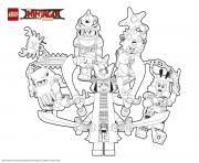 Touches, astuces, cheat du jeu ninja go : Coloriage Ninjago Dessin Ninjago Sur Coloriage Info