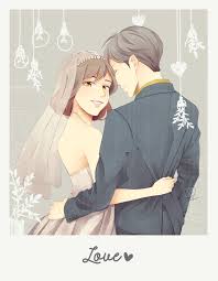And yes this is a drawing of me and my boyfriend. Draw Your Couple Character In Anime Style Illustration By Ejool Ejool Fiverr