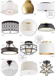 Like this one, for instance: Inexpensive Flush Mount Lighting Under 100 Kelley Nan