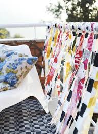 Stoffstreifen Sorgen Fur Ein Sommerliches Ambiente Draussenzimmer Outdoor Ikea