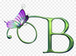 Pretty polka dot letters with a butterfly on each letter. Butterfly Letter B K Alphabet Free Transparent Png Clipart Images Download