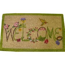 Welcome Doormat Outdoor Door Mat Spring Doormats Door Mat