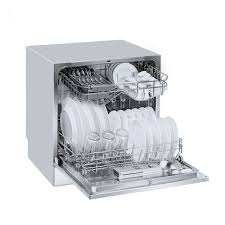 8 Place Setting Portable Table Top Dishwasher Df14s Price Specs Voltas Beko In 2020 Portable Dishwasher Countertop Dishwasher Table Top Dishwasher