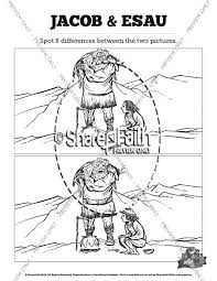 Church house collection has free bible coloring sheets of jacob and esau. Story Of Jacob And Esau Bible Coloring Pages Sunday School Coloring Pages