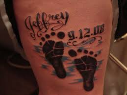 This tattoo is mostly an example of how you could use this idea to. Baby Footprint Tattoos Designs Ideas And Meaning Tattoos For You