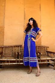 Karen Dress Blue Woven Hippie Boho Etsy Karen Dress Traditional Dresses Traditional Outfits