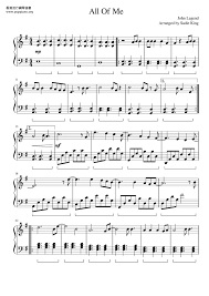 Preview all of me john legend sheet music for string quartet score and parts is available in 6 pages and compose for early intermediate difficulty. John Legend All Of Me Sheet Music Pdf Free Score Download