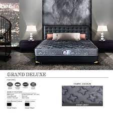 Springbed Central Grand Deluxe Star Grey Springbed Central Dirancang Dengan Sangat Baik Untuk Menggabungkan Teknologi Terdepan Pada Seb Furniture Desain Tidur