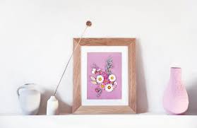 Créer des cadres façon herbier sur un mur du salon ou dans l'entrée ? Diy Mon Herbier Sous Verre Depuis Mon Hamac