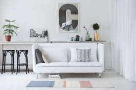 Classic White Ikea Soderhamn 3 Seater High Back Sofa Cover In Respect Absolute White Briken Herringbone Cushion Living Room White Home Living Room Home Decor