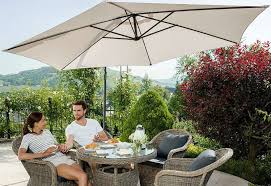 A durable, stylish cantilever garden parasol with a little something extra: The Best Cantilever Parasol For 2021 Detailed Review Uk
