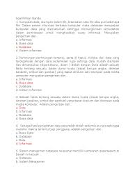 Soal pilihan ganda jaringan komputer dan jawabannya python from contoh99.github.io. Soal Basis Data