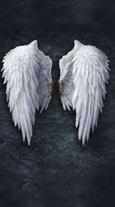 Black And White Angel Wings Wallpaper Lucifer Mobile Hd Wallpaper Wallpaper Mobile Iphone Angel Wings Hd Wallpaper Angel Wings Background Wings Wallpaper
