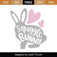 Download Free Snuggle Bunny Svg Cut File Lovesvg Com