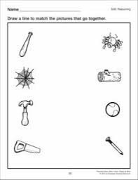 Black And White Objects For Nursery Things That Go Together Preschool Basic Skills Reasoning Things That Go Together 1st Grade Worksheets Preschool Worksheets