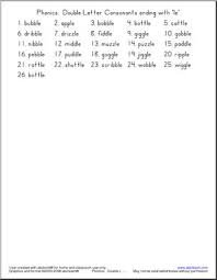 Phonics Double Letter Consonants Ending With Le Unscramble The Words I Abcteach Com Abcteach