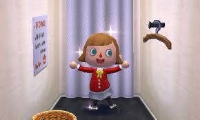 The style and color is determined through a series of questions. Changing Your Character S Clothes Accessories In Animal Crossing Happy Home Designer Guides Animal Crossing World