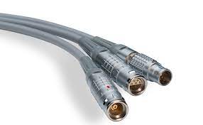 To join to or by means of a communications circuit: Lemo Connectors Push Pull Circular Connectors Cables
