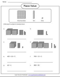 place value 3 digit numbers