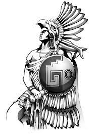 Proud Eagle Warrior By Theegas D3kgz9o Jpg 900 1257 Warrior Drawing Aztec Warrior Tattoo Aztec Warrior