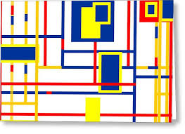 How to use this mondrian colouring page. Piet Mondrian Greeting Cards Page 4 Of 19 Fine Art America