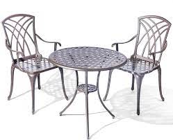 Devoko 3 pieces patio bistro sets including 2 rocking chairs and 1 tempered glass coffee table. Plant Theatre Aluminium Garden Bistro Set
