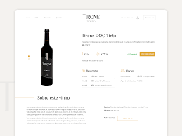 Tirone Wine Website Wine Website Design Website