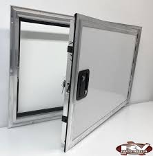 Rv Baggage Door Square Corner Enclosed Trailer Camper Diy Travel Trailer Rv