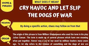 Wrought Havoc Meaning In English