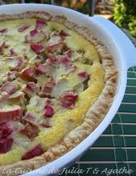 Delicieuse Tarte A La Rhubarbe Et Mascarpone Recettes De Cuisine Tarte Rhubarbe Cuisine
