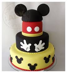 Bizcocho De Mickey Mouse Azul Bolo Cenografico Mickey Cakes Tortas De Mickey Pasteles Divertidos Y Torta De Cupcakes