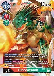 Dinorexmon - X Record - Digimon Card Game
