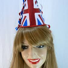 Union jack fascinator