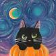 Jack the Cat Canvas Painting Friday October 24th event image
